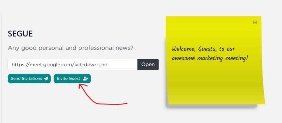 Invite Guests to Meetings invite-guests-segue-button