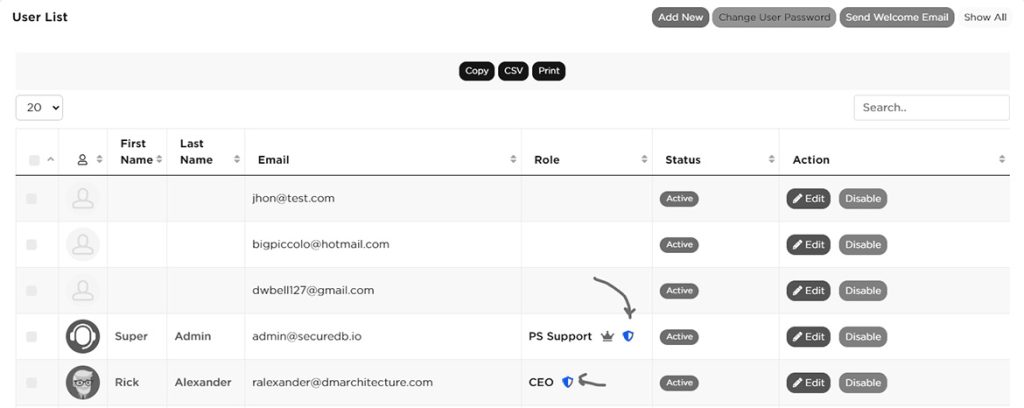 2FA Enabled in Profile