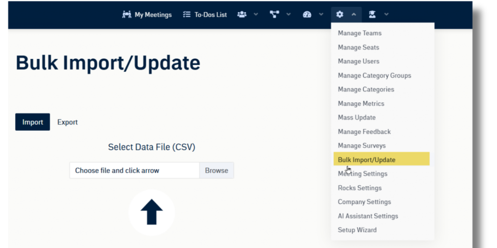 Bulk Import Metrics – Docs