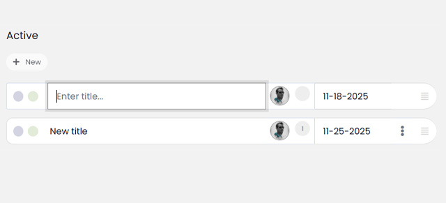 Quick Add Tasks and Discussion Topics